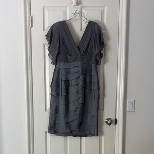 Elegant Gray Women's Dress